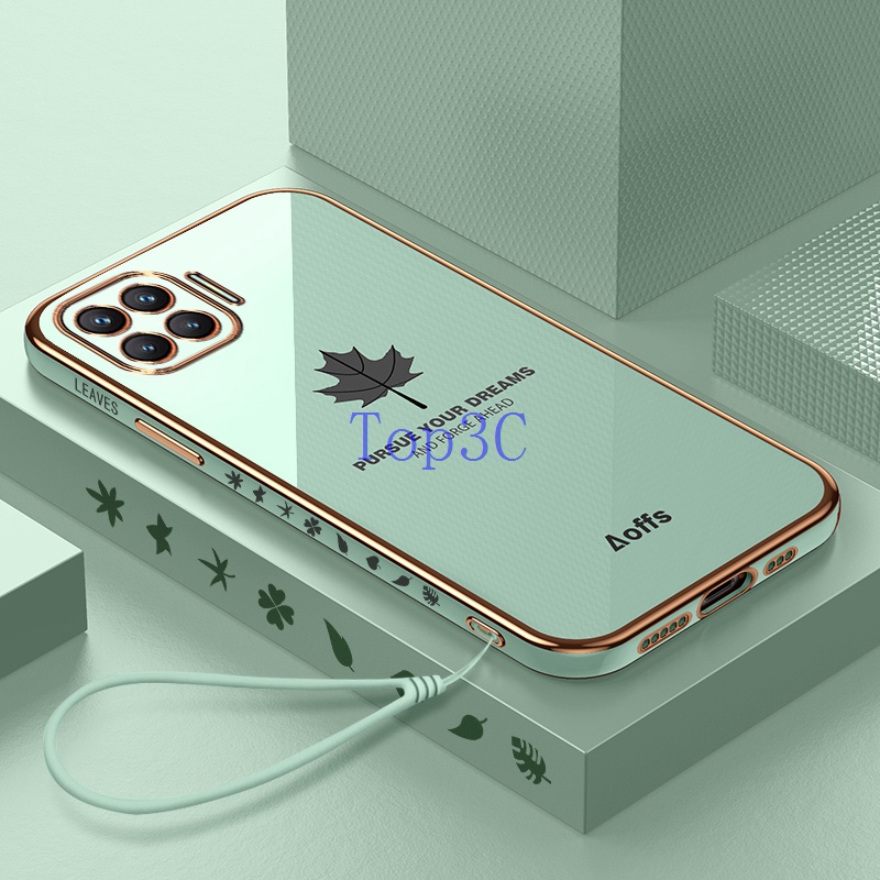Ốp lưng OPPO A93 Ốp Điện Thoại In Hình Lá Phong Cho oppo a93 FY