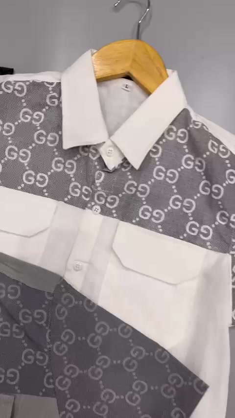 Áo sơ mi nam ngắn tay phối họa tiết sang trọng chất vải đũi CAO CẤP mẫu mới đẹp giá rẻ KING77_FASHION | BigBuy360 - bigbuy360.vn