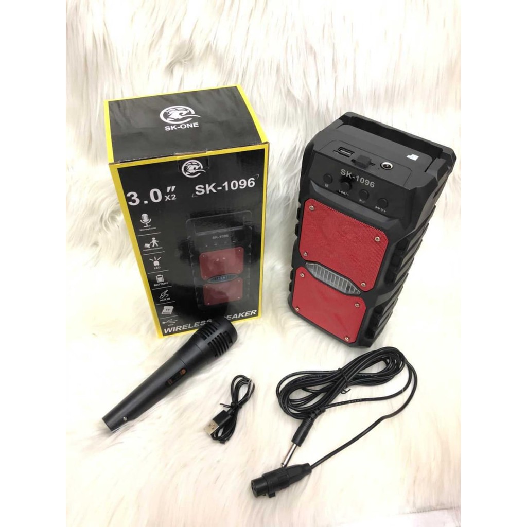 Loa Bluetooth Mini Sk-1096 Bonus Kèm Mic