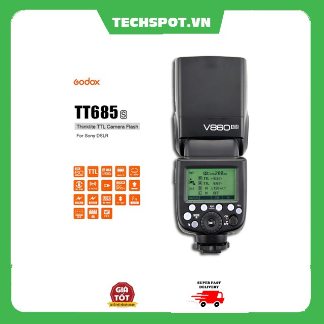 Đèn Flash Godox TT685 Cho Sony