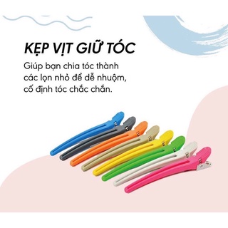 KẸP mỏ vịt làm tóc cố định tóc khi nhuộm