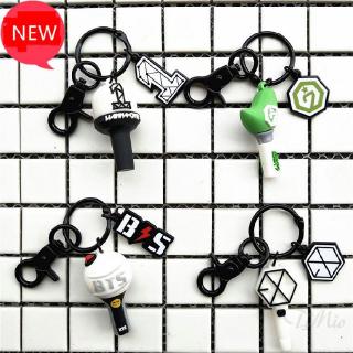 Móc chìa khóa thiết kế hình gậy phát sáng của các nhóm nhạc Bts Blackpink Got7 Wanna one 798