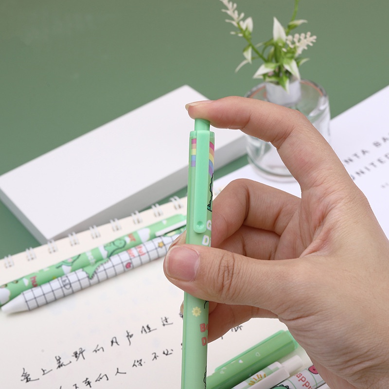 Bút Bi Ngòi 0.5mm Hình Khủng Long Đáng Yêu