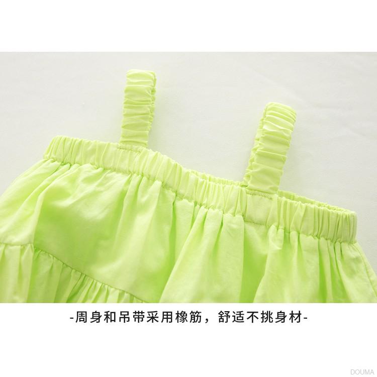 Đầm yếm đi biển phong cách Hàn Quốc đáng yêu cho bé gái