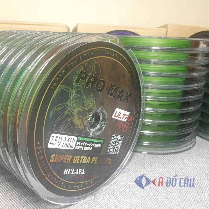 Dây Super Ultra PE X8 Bulava Pro Max 100 mét nối liền