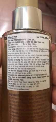 Tinh dầu dưỡng sp wella 100ml và 30ml