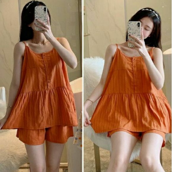 Bộ đũi 2 dây mặc nhà quảng châu siêu đẹp