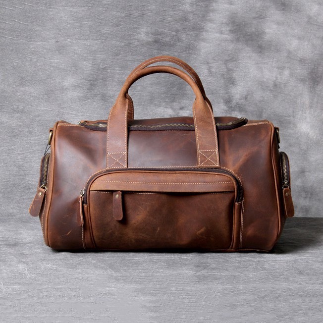TÚI XÁCH DU LỊCH DA NGỰA ĐIÊN RETRO - 841389
