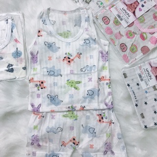 Combo 5 bộ 3 lỗ cotton giấy