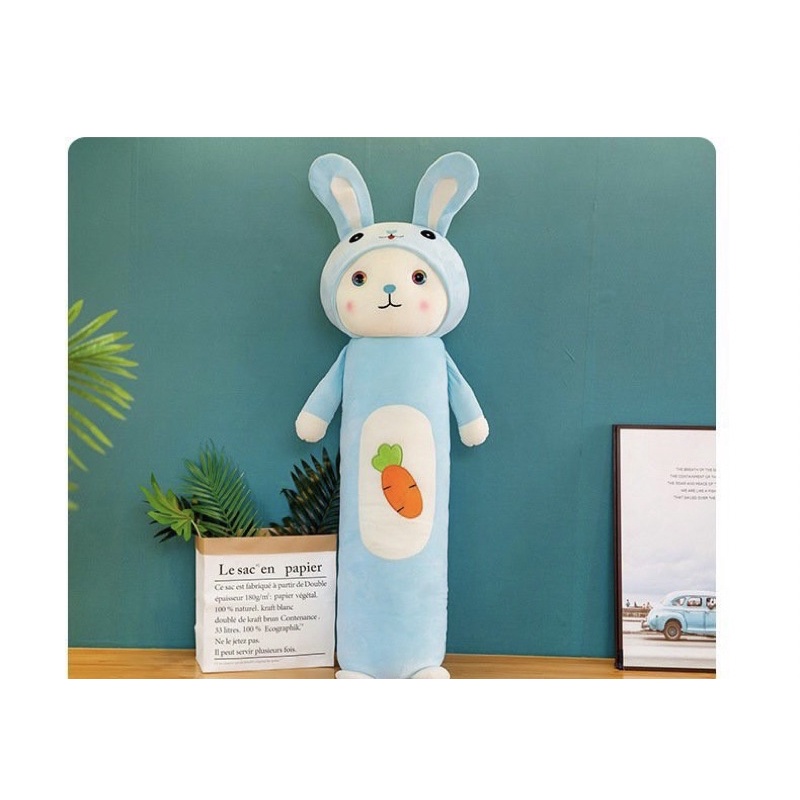 GẤU BÔNG THỎ CAROT CHUẨN HÀNG NỘI ĐỊA TRUNG DÀI 110CM