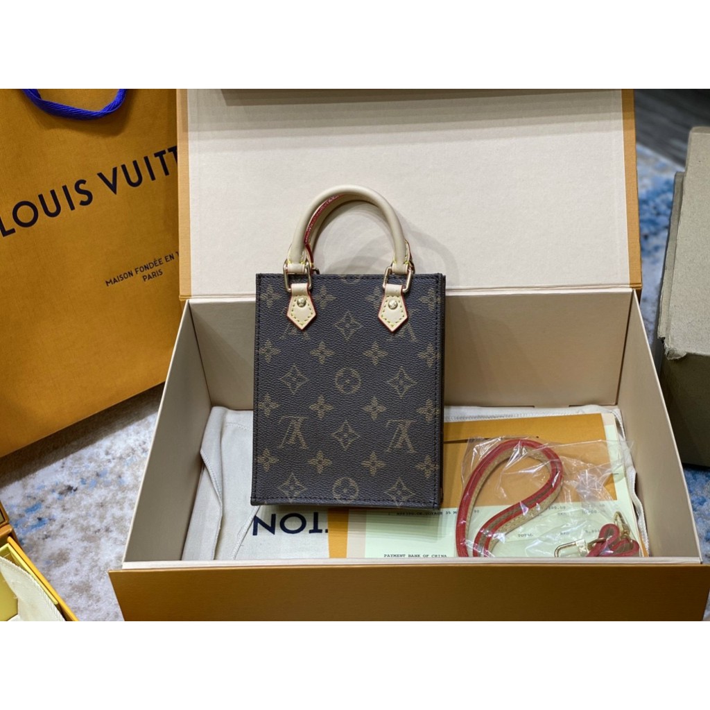 giỏ xách ( louis vuitton túi hộp mini )