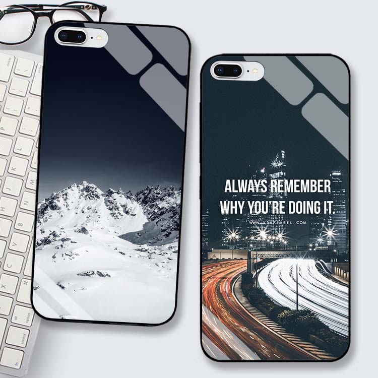Ốp IPHONE 7, 8, 7 Plus, 8 Plus Lưng Kính Cường Lực Cao Cấp Mới Nhất
