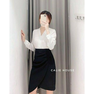 CHÂN VÁY RÚM HÔNG SIÊU ĐẸP 703