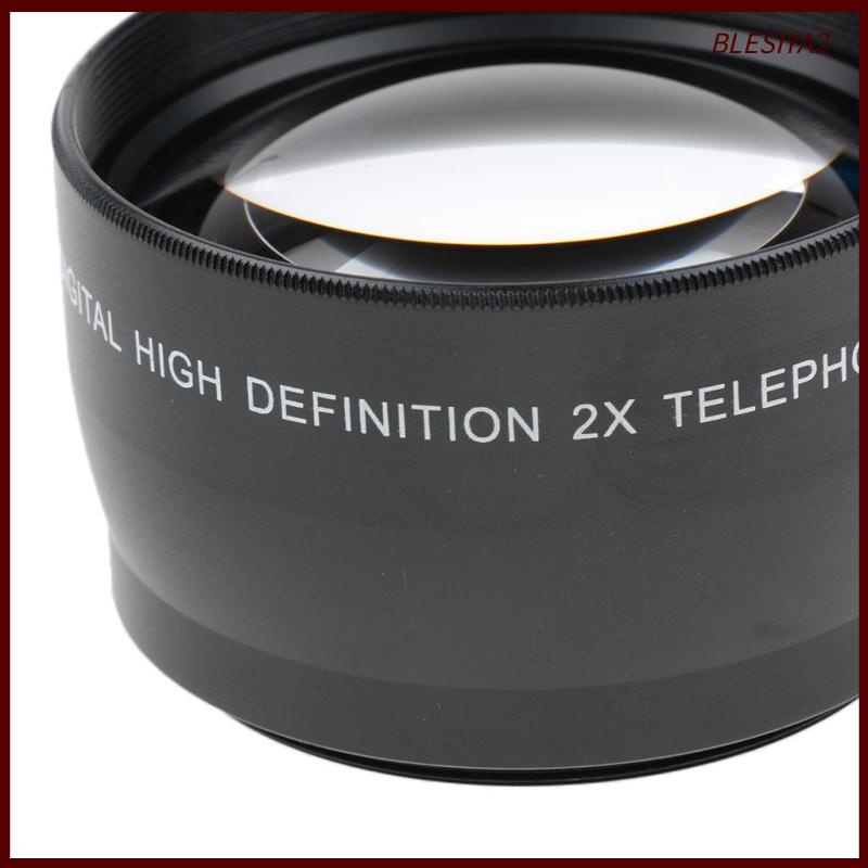 Ống Kính Phóng Đại 2x 55mm Cho Máy Ảnh DSLR / Máy Quay Phim