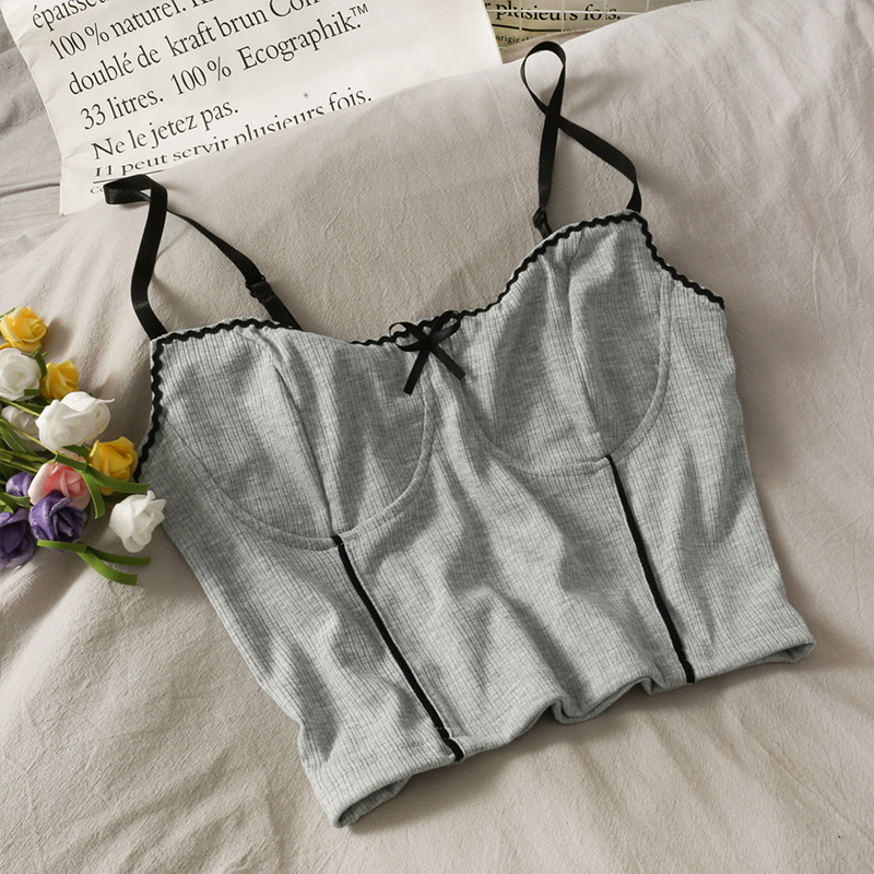 Áo Croptop Kẻ Sọc Dáng Ôm Đính Nơ Xinh Xắn 17y528 | BigBuy360 - bigbuy360.vn