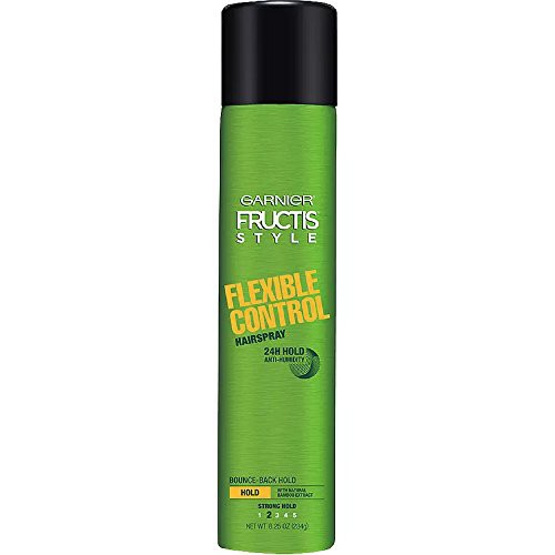 Bình keo xịt tạo hình tóc Garnier Fructis Style Flexible Control Anti-Humidity Hairspray Strong Flexible Hold 234g (Mỹ)