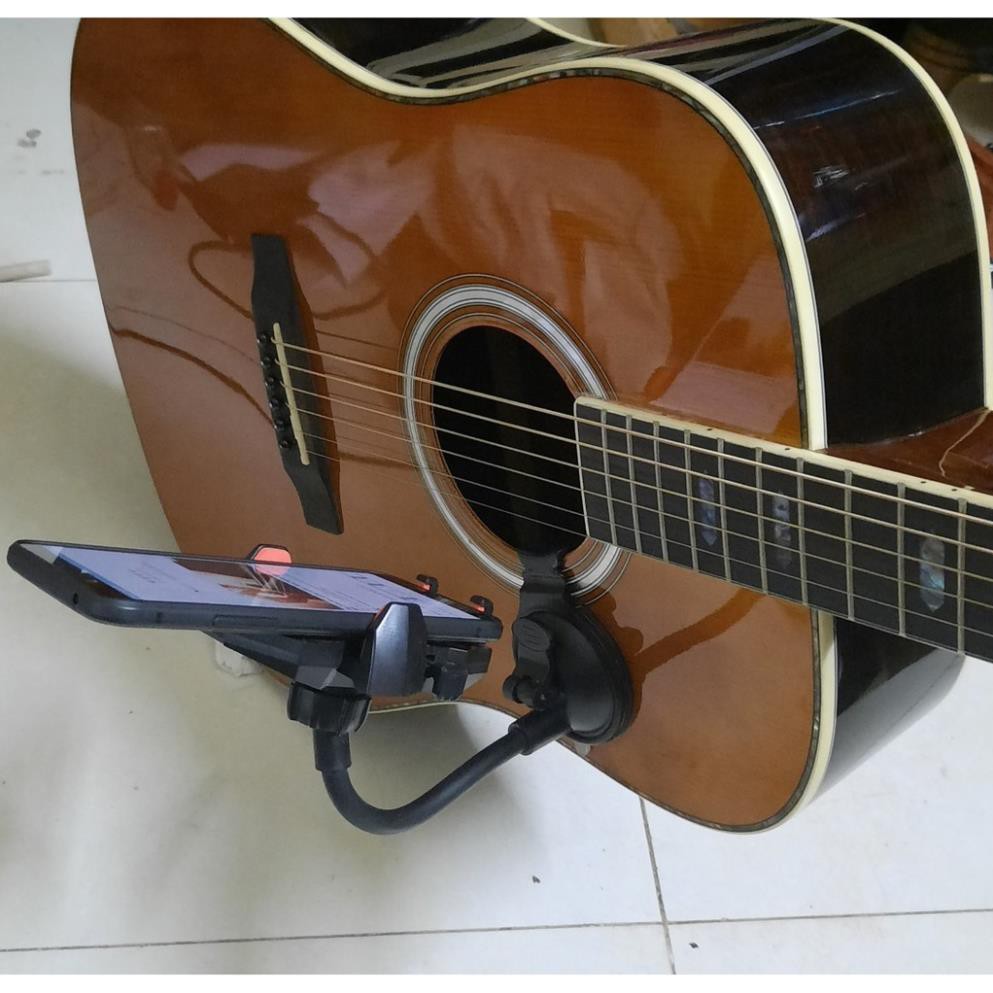 Giá để điện thoại gắn trên đàn guitar - Thiết bị Đoàn Đội