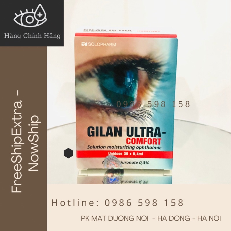 Dung dịch nhãn khoa Gilan Ultra comfot 0.3%