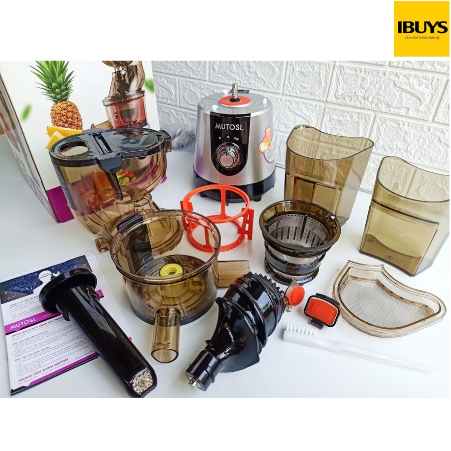 Máy ép chậm Mutosi MJ-86R - BH chính hãng 12 tháng