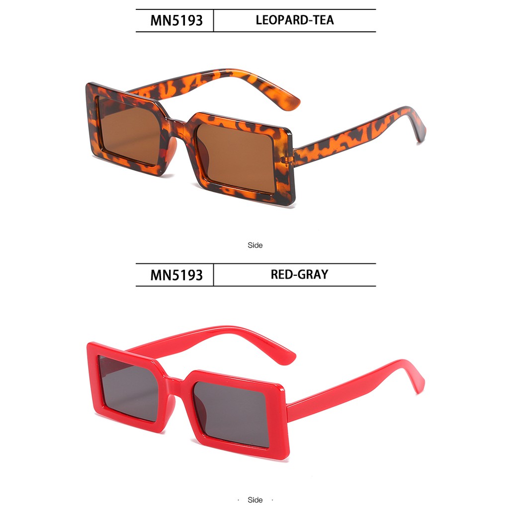 Kính mát gọng hình chữ nhật phong cách hàn quốc thời trang cho nữ