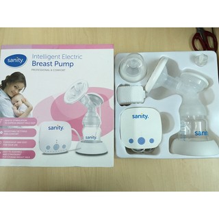 Máy hút sữa điện đơn SANITY + 3 bình sữa