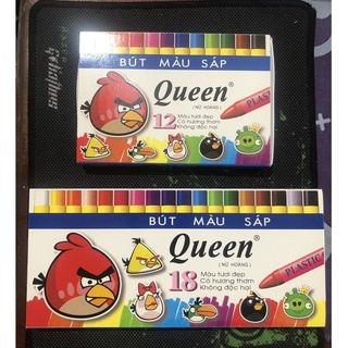 Sáp Màu Queen 12 - 18 Màu Thơm Và Mịn