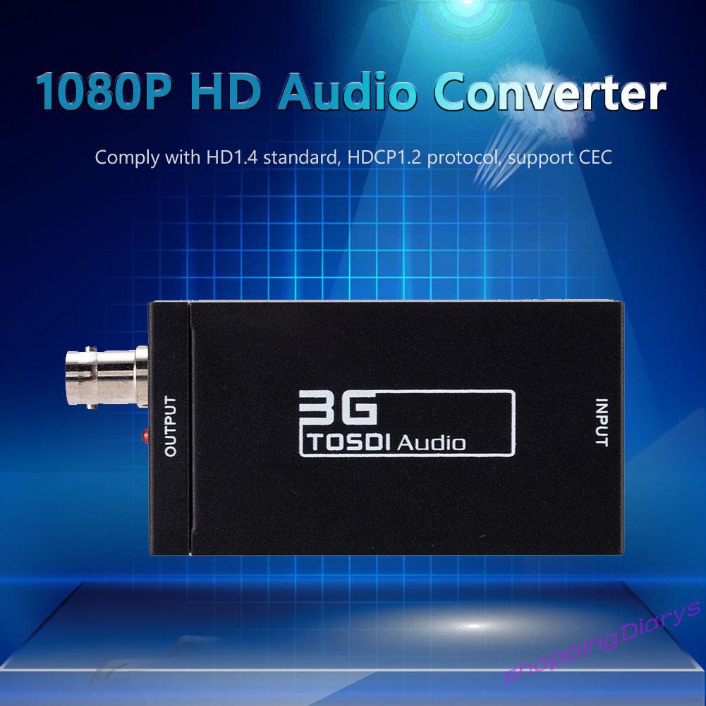 Bộ Chuyển Đổi Sh Bnc Hdmi-Compatible Sang Sdi 2ch Mini 1080p Hd 3g Video