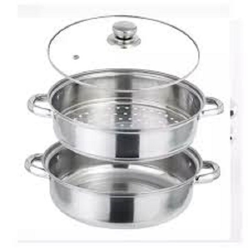 Nồi hấp inox 2 tầng size 28 cm