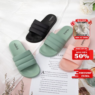 Dép Nữ MWC Đế Bệt Quai Trơn Mềm Mại Êm Chân NUDE- 3420