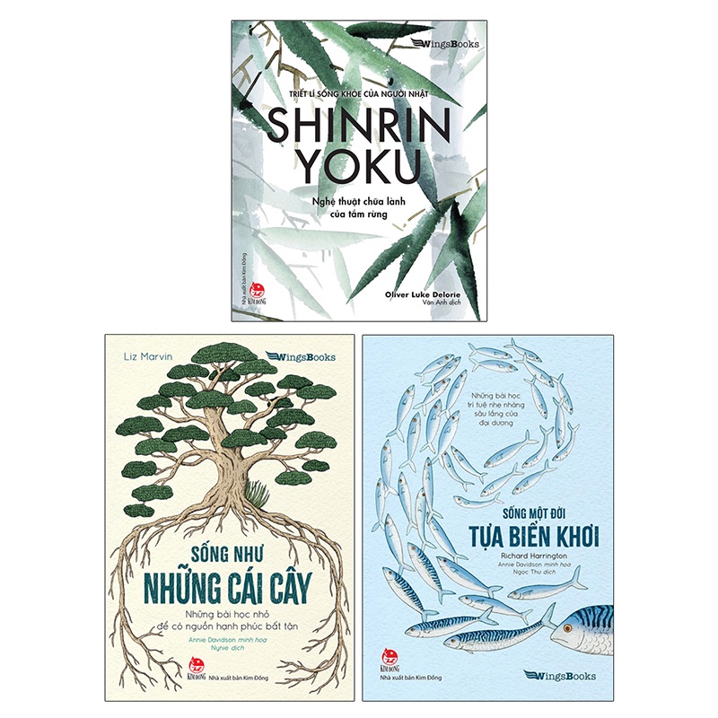 Kim Đồng - Sách - Combo Triết lí sống đẹp (3 quyển)