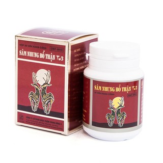 Sâm nhung bổ thận TW3 (Hộp 30 viên)