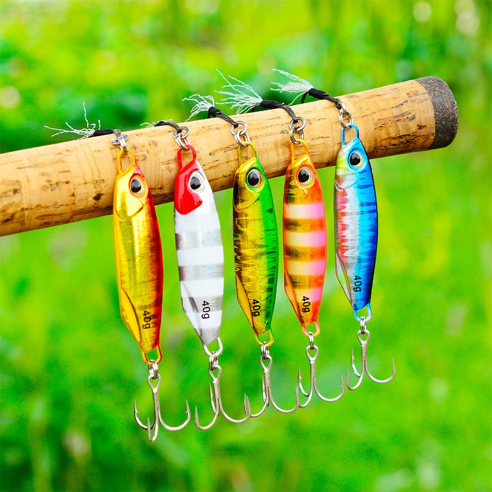 Mồi Giả Câu Cá Bằng Kim Loại Cứng 15g-60g