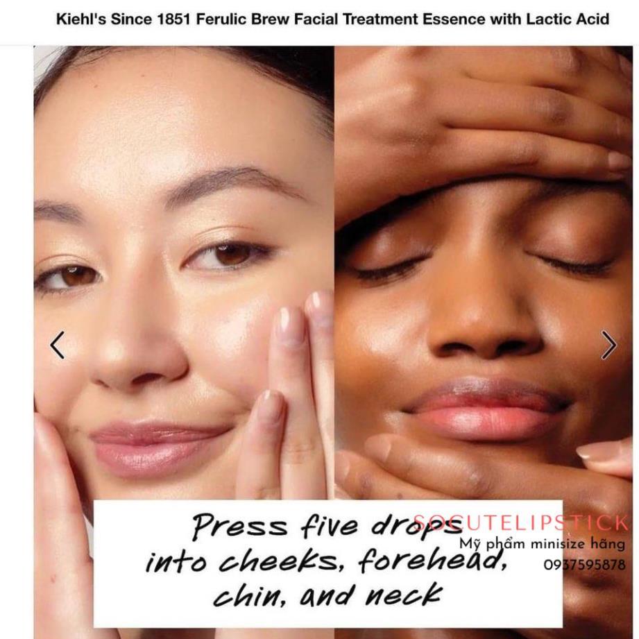 Nước thần KIIEHLS Ferulic Brew Rejuvenating Facial Essence 40ml Chống Oxy Hóa