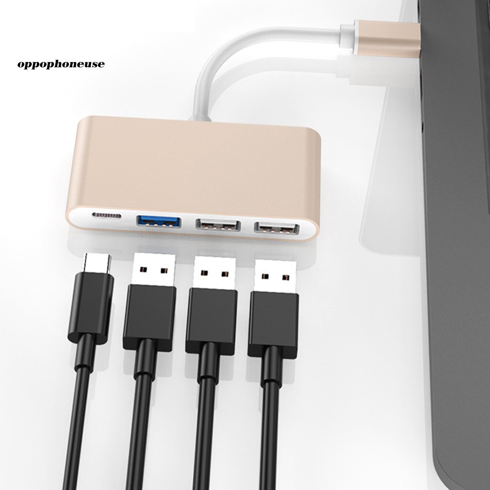 Đầu chuyển đổi 4 trong 1 Type C sang USB 2.0 3.0 dành cho Macbook | BigBuy360 - bigbuy360.vn