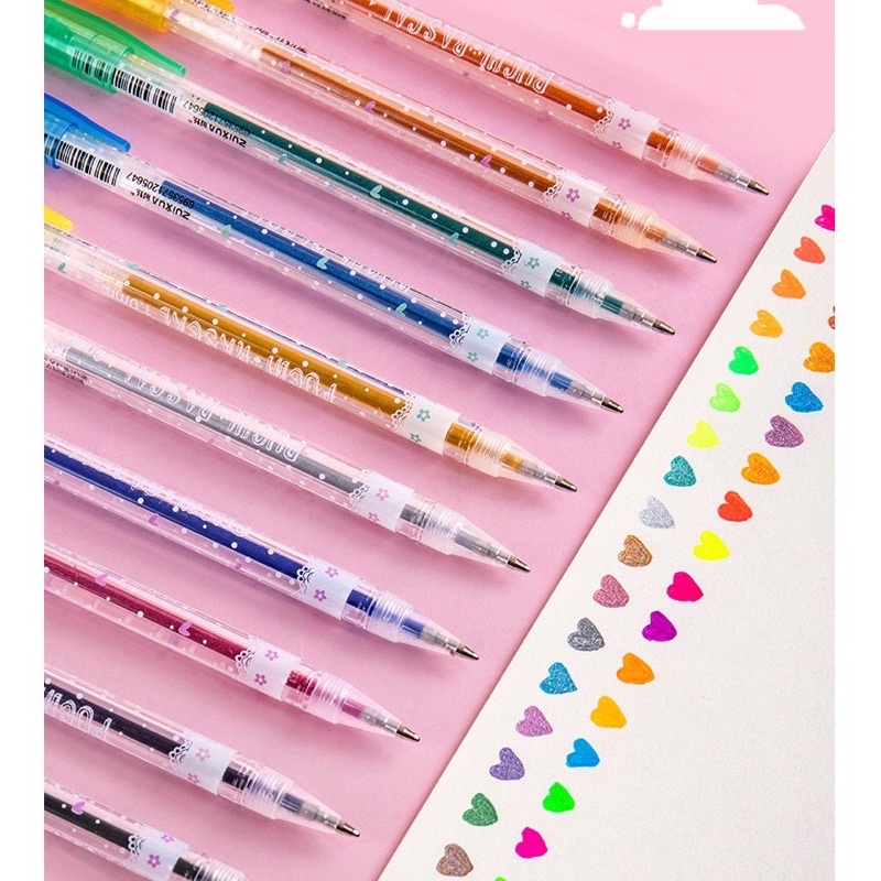 Bút nhũ kim tuyến 8/12/24 màu loại đẹp