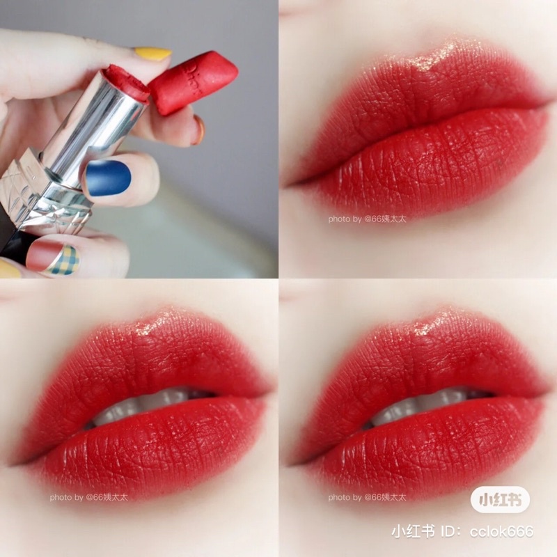 Son thỏi Dior Rouge Matte 999, 772, 100, 646
