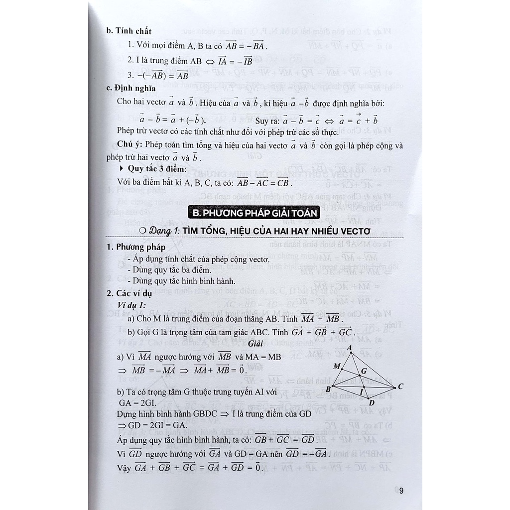 Sách - Kỹ thuật giải nhanh bài toán hay và khó hình học 10 - chương trình giáo dục phổ thông mới- Nguyễn Duy Hiếu