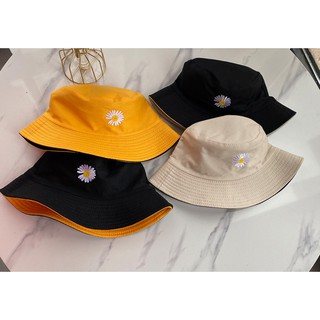 Nón bucket 2 mặt hoa cúc GD Daisy Vải Kaki Mịn Form Chuẩn Quảng Châu