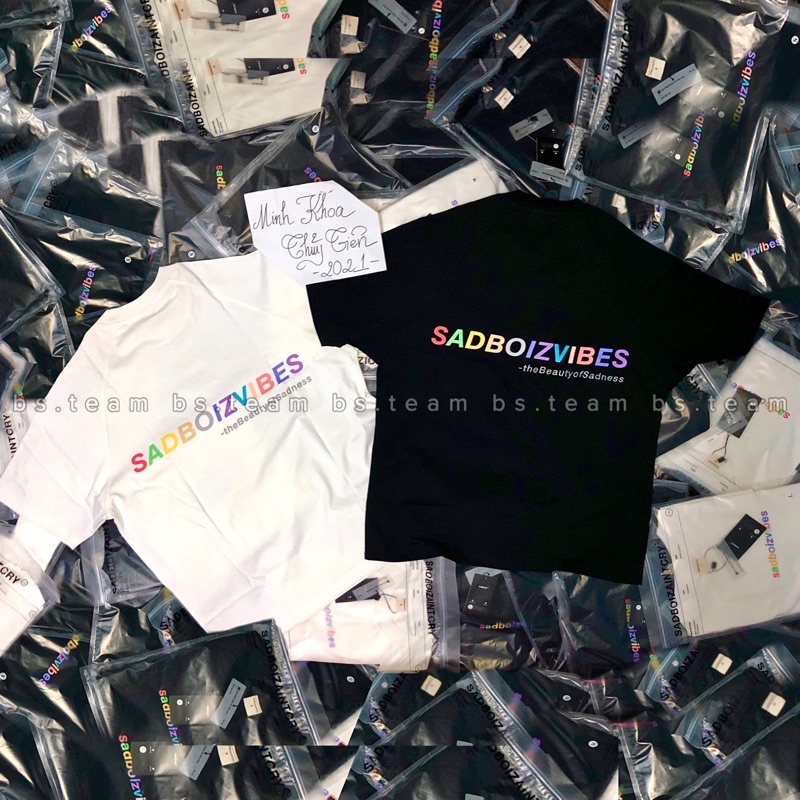 Áo thun 𝗦𝗔𝗗𝗕𝗢𝗜𝗭𝗩𝗜𝗕𝗘𝗦 SADBOIZ/SADBOIZAINTCRY - BS.RESELLER