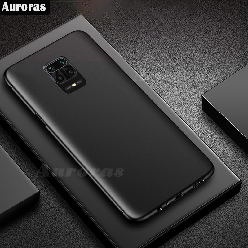 Ốp điện thoại TPU cao su mềm chống sốc cho Xiaomi Redmi Note 9s Note 9 Pro Max