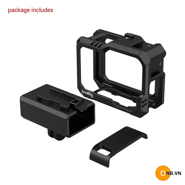 SmallRig Cage GoPro 10 Gopro 9 - Khung nhựa bảo vệ gắn adapter mic 3083