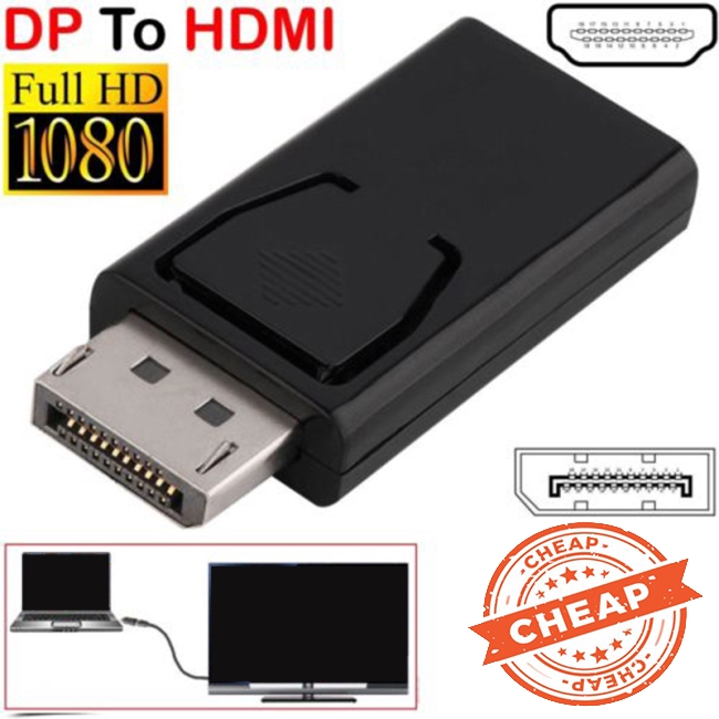 Đầu Chuyển Đổi Dp Đực Sang Hdmi Cái Cho Hdtv Pc