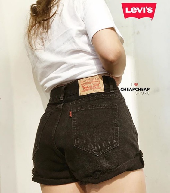 QUẦN SHORT VINTAGE wax - hình thật