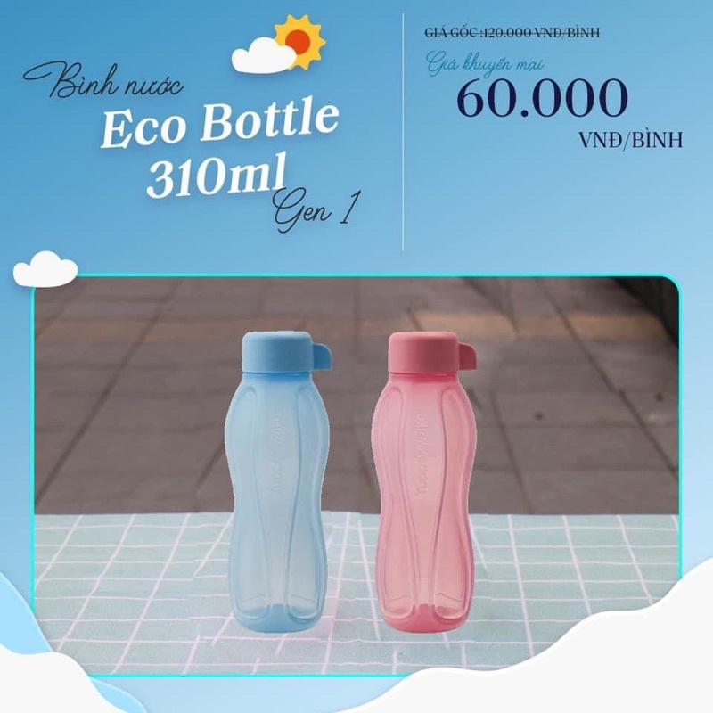 BÌNH NƯỚC ECO BOTTLE 310ML NCCC