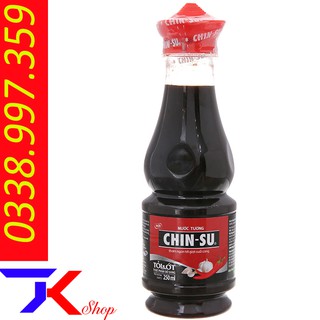 Nước tương Chinsu tỏi ớt  chai 250ml