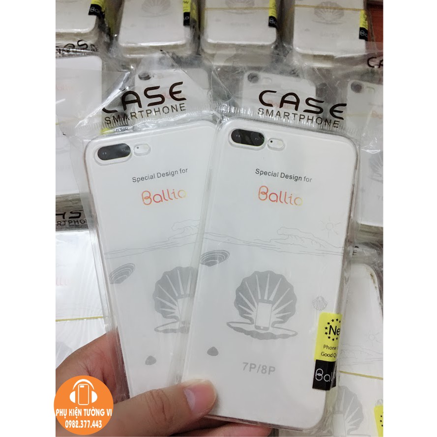 Ốp Lưng Silicon Dẻo Trong Suốt Loại Đẹp Hiệu Ballio cho iPhone từ 5 tớ 12 Pro Max | BigBuy360 - bigbuy360.vn