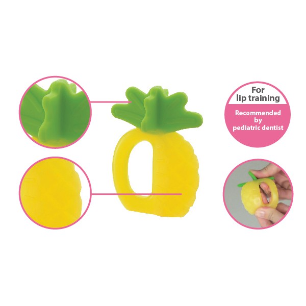 Gặm nướu silicone RICHELL RC22023, ngậm nướu chất liệu an toàn cao cấp cho bé - Monnie Kids