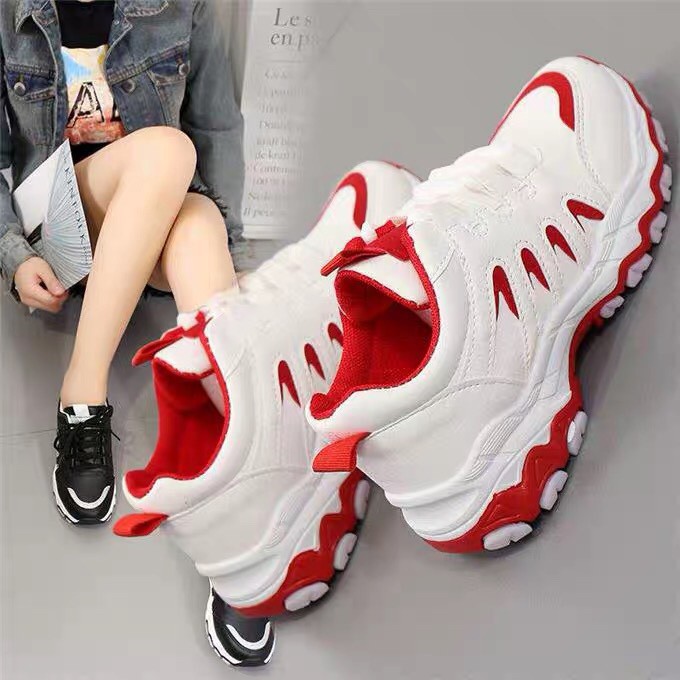 Giày thể thao nữ phong cách đế phối màu hót hít mã A14 | BigBuy360 - bigbuy360.vn