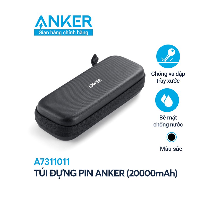 Túi đựng pin ANKER Official Hard Case cho pin 15.600-20.000 mAh- A7311