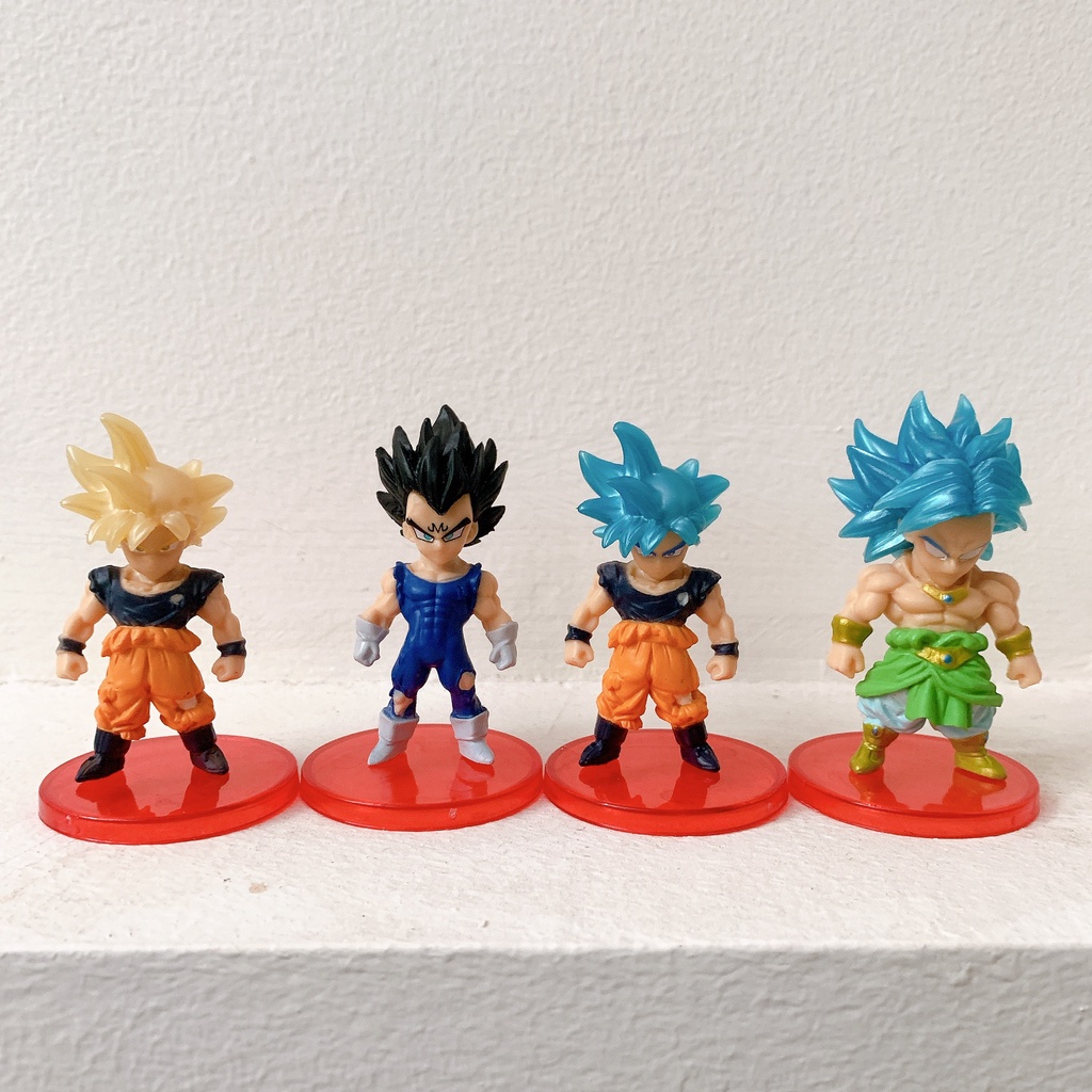 Mô hình 21 nhân vật Dragon Ball 7 viên ngọc rồng cao 5cm kèm chân đế siêu ngầu (cả bộ 21 nhân vật)